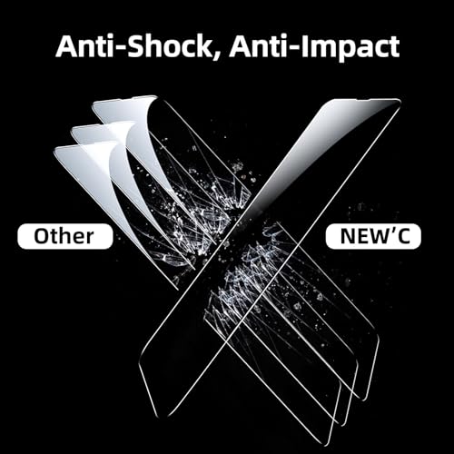 3 Pack Tempered Glass Screen Protector for iPhone