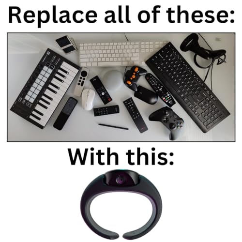 TAPWITHUS TapXR - Wearable Keyboard, AirMouse & Controller