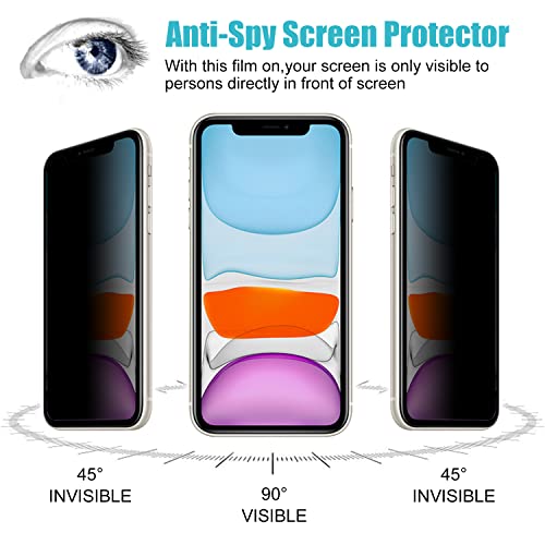 iPhone 11/XR 3 Pack Privacy Screen Protector Film