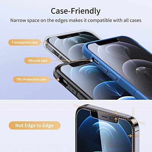 UNBREAKcable Shatterproof Tempered Glass Screen Protector iPhone 12/12 Pro