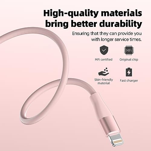 Apple MFi Certified Lightning Cable 3-Pack iPhone Charger