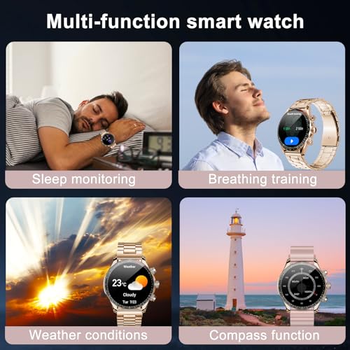 LogHog Smartwatch: 1.43" AMOLED Display, IP68 Waterproof