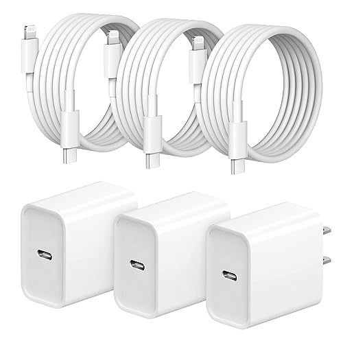 Apple MFi Certified 20W Fast Charger + 6FT Cable