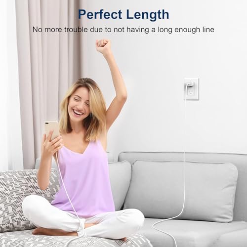 GREPHONE iPhone Charger + 6FT Fast Charging Cable Pack