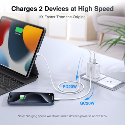2-Pack 40W USB C Fast Charger Cube