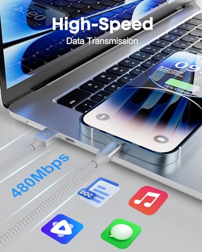 Apple MFi Certified 3Pack 10FT iPhone Charger Cable