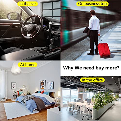 IDISON 3-in-1 Multi-Charging Cable - Nylon Braided (2 Pack)