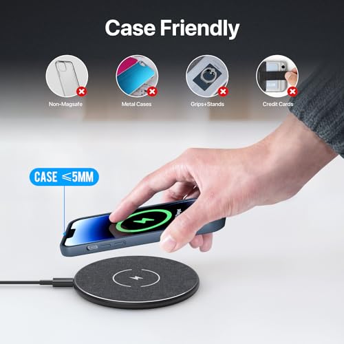 30W Fast Wireless Charger for iPhone, Samsung, Air Pods