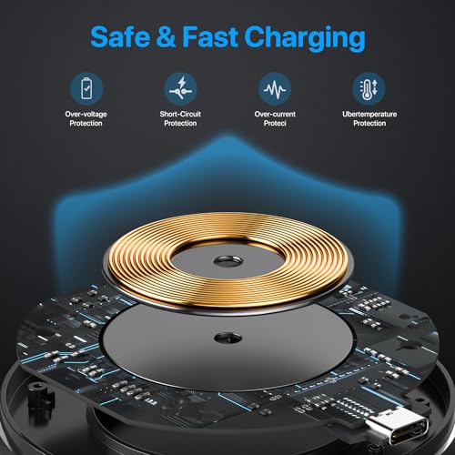 30W Fast Wireless Charger for iPhone, Samsung, Air Pods