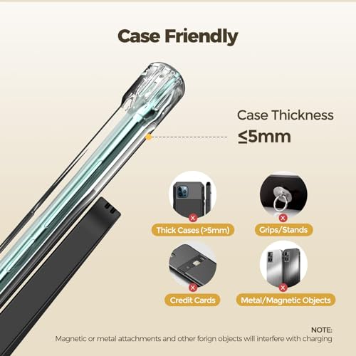 15W Fast Wireless Charging Stand for iPhone & Galaxy