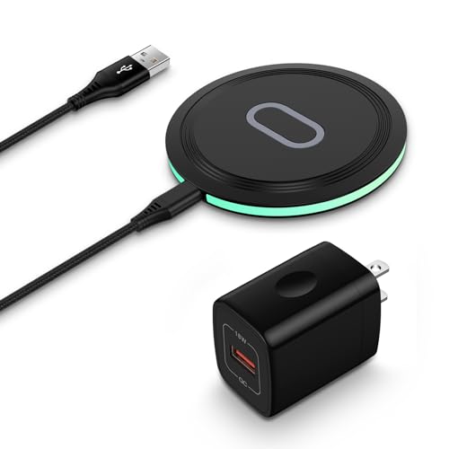15W Fast Wireless Charger for Samsung, iPhone, and Pixel