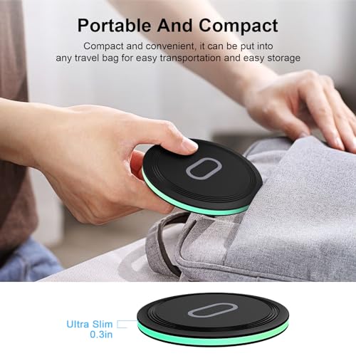 15W Fast Wireless Charger for Samsung, iPhone, and Pixel