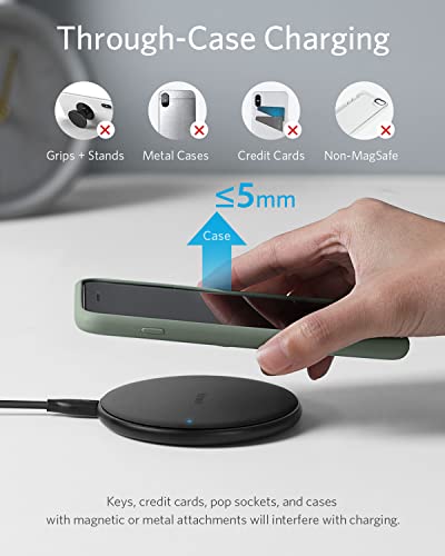 Anker Wireless Charger Pad, Qi-Certified 10W for iPhone