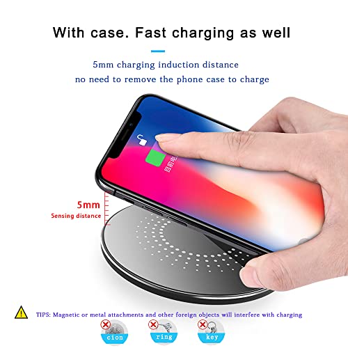 Wireless Charger Pad 30W for Samsung and iPhone
