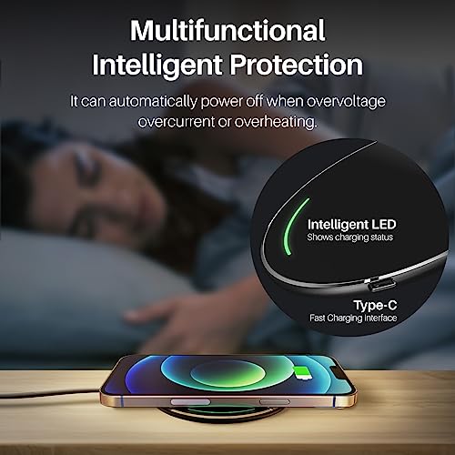 TOZO W1 Wireless Charger with CNC Technology for iPhone & Samsung Galaxy