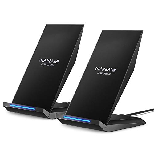 NANAMI Qi Certified Wireless Charging Stand [2 Pack]