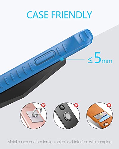 NANAMI Qi Certified Wireless Charging Stand [2 Pack]