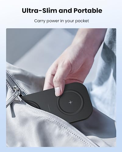 TAMOXI Wireless Charger for iPhone, Airpods, Samsung with Adapter