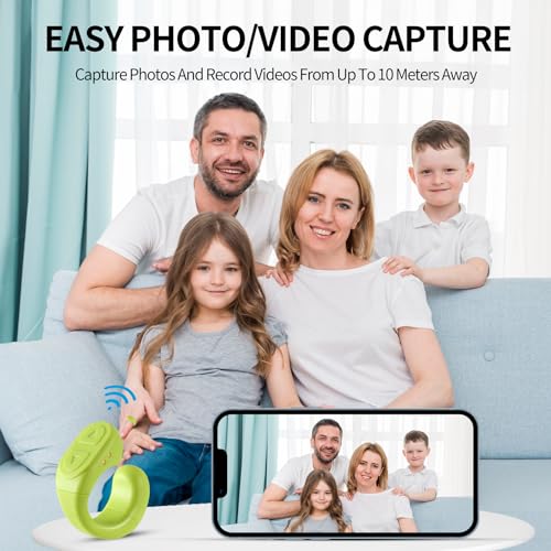 TUZTUALA TikTok Ring Holder with Remote Page Turner