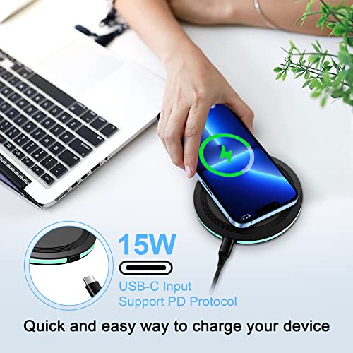 Samsung Fast Wireless Charger for Latest Galaxy & iPhone