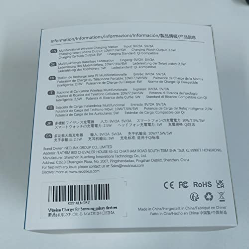 Samsung 3-in-1 Wireless Charger for Galaxy Devices