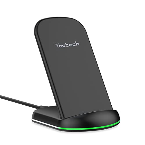 Yootech 10W Wireless Charging Stand for iPhone & Galaxy