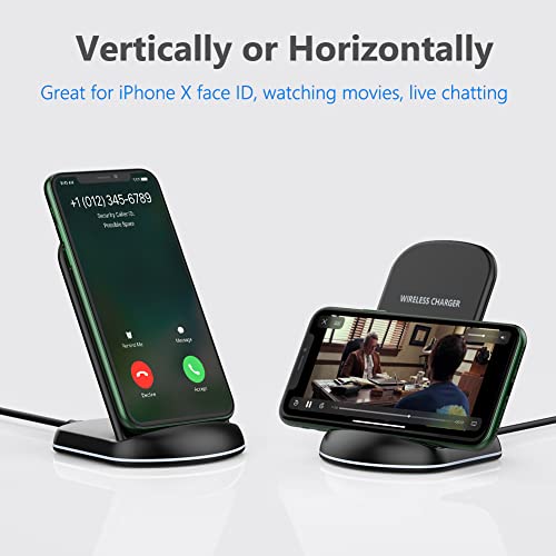 Yootech 10W Wireless Charging Stand for iPhone & Galaxy