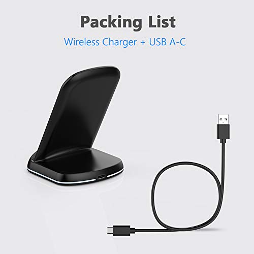 Yootech 10W Wireless Charging Stand for iPhone & Galaxy