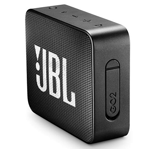 JBL GO2: Waterproof Ultra-Portable Bluetooth Speaker - Black