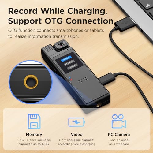 Portable HD Body Camera with Audio and Night Vision