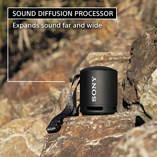 Sony SRSXB13/B Waterproof Bluetooth Speaker with Extra Bass
