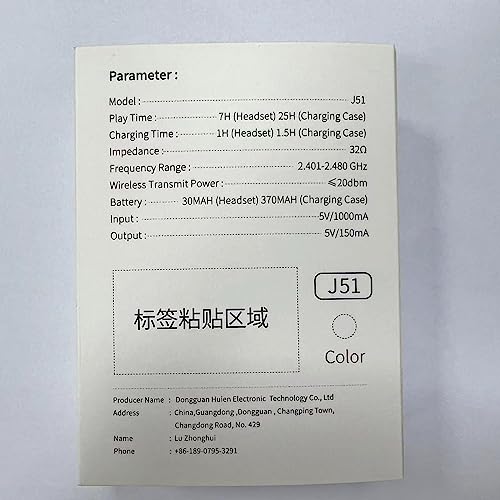 Wireless Earbuds, Bluetooth 5.3 Headphones in Ear with Noise Cancelling Mic, Earbuds Stereo Bass, IP7 Waterproof Sports Earphones, 32H Playtime USB C Charging Buds White for Android iOS