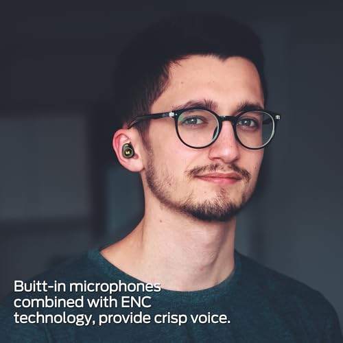 Monster Wireless Earbuds, Achieve 300 AirLinks Bluetooth Headphones Touch Control with Charging Case, Bluetooth Earbuds with Fast Charging for Sport