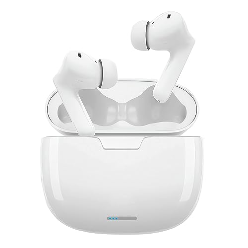 Wireless Earbuds,Bluetooth 5.3 in-Ear Earphones with Charging Case,Touch Control Stereo Sound,Noise Cancelling Headphones,IPX7 Waterproof,Built-in Mic,Wireless Headphones,Auto Pairing for iOS/Android