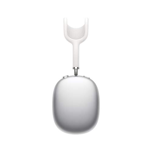 Apple AirPods Max Wireless Over-Ear Headphones, Active Noise Cancelling, Transparency Mode, Personalized Spatial Audio, Dolby Atmos, Bluetooth Headphones for iPhone – Silver