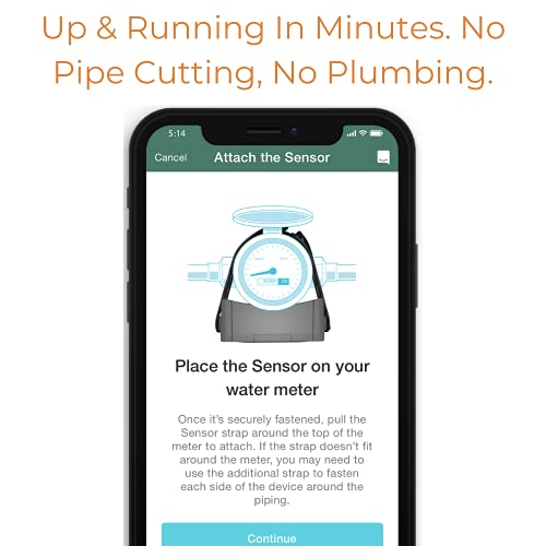 Flume 2 Smart Home Water Monitor & Water Leak Detector: Detect Water Leaks Before They Cause Damage. Monitor Your Water Use to Reduce Waste Installs in Minutes, No Plumbing Required