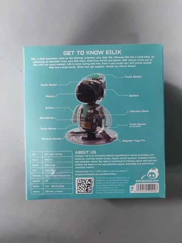 Eilik: Interactive Emotional Robot Pet Companion