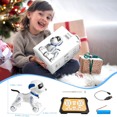 Remote Control Robot Dog Toy for Kids