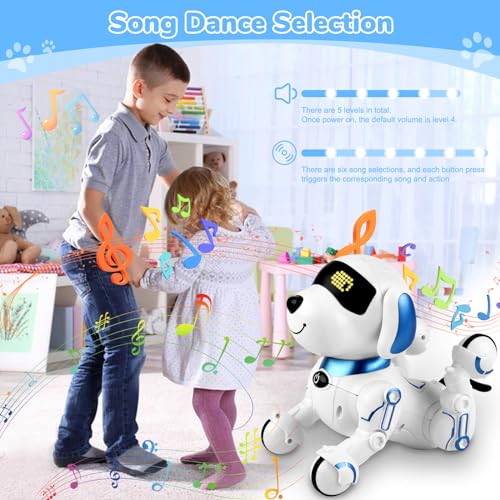 Remote Control Robot Dog Toy for Kids
