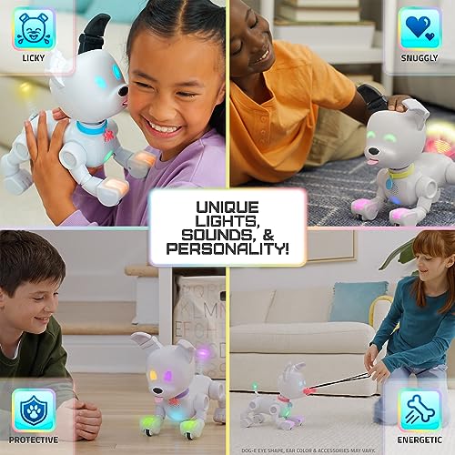Interactive LED Robot Dog with Sounds & App