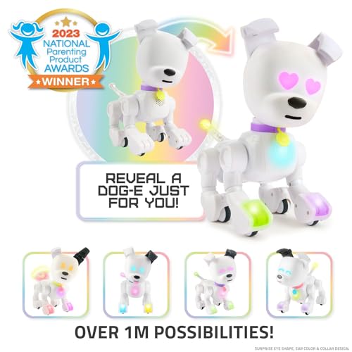 Interactive LED Robot Dog with Sounds & App