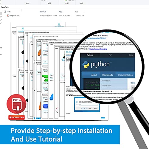 DIY Raspberry Pi Smart Robot Car Kit