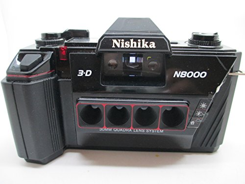 Nishika N8000 3D Camera with Quadra Lens