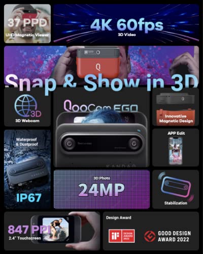 KanDao QooCam EGO: 3D VR Camera with Viewer
