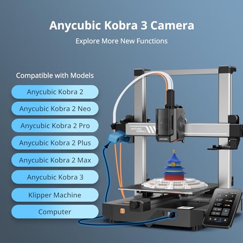 Anycubic Kobra 3D Printer Camera with Real-Time Monitoring