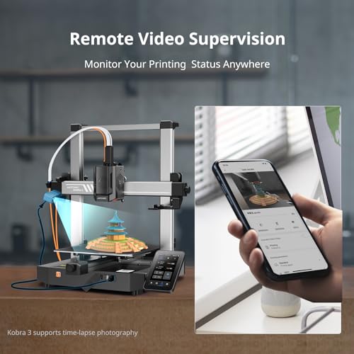 Anycubic Kobra 3D Printer Camera with Real-Time Monitoring