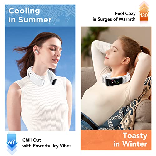 RANVOO No.1 Neck Air Conditioner with Health Monitoring