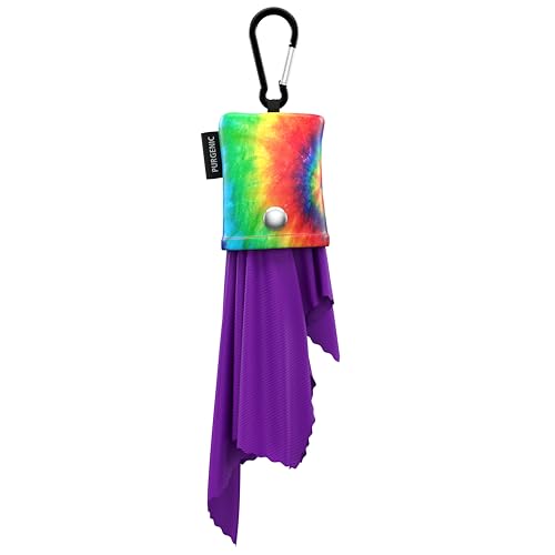 Tie Dye Microfiber Cloth & Glasses Wipes Pack - Eye Glass Clean Cloths