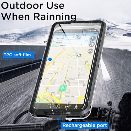 Waterproof Phone Case with Self-Check Underwater Pouch, Tech Gadgets