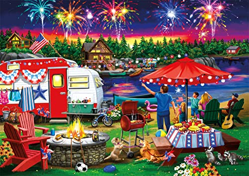 Buffalo Games Fourth by The Lake Jigsaw Puzzle